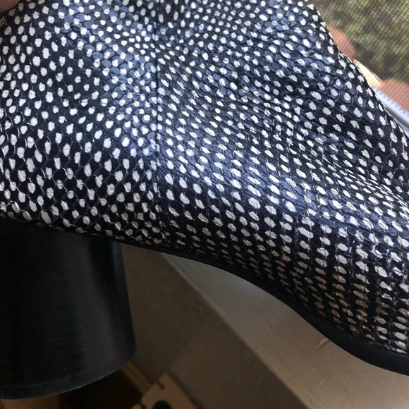 Rag And Bone Animal Print Leather Booties - Picture 8 of 12